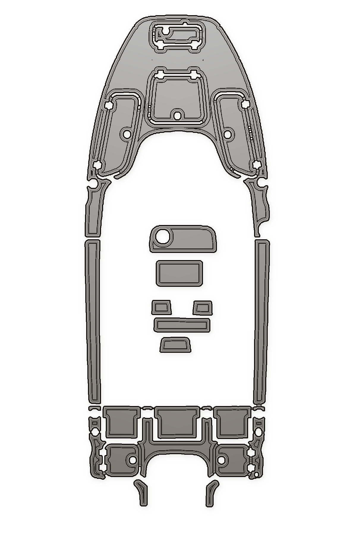 2020 Sea Hunt BX 22 BR Custom EVA Foam Boat Flooring