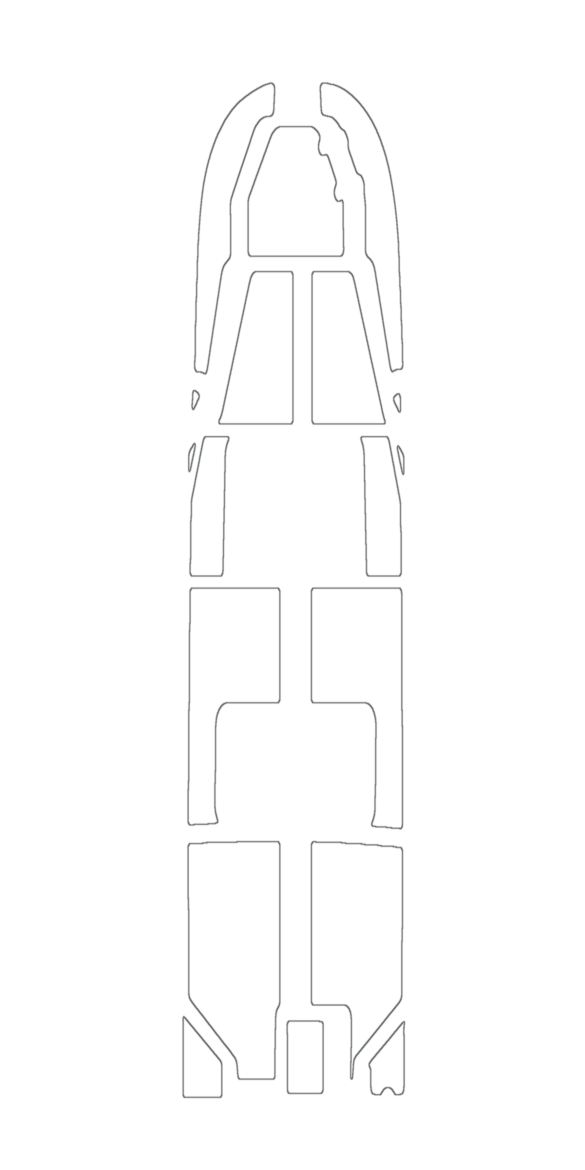2020 Boston Whaler 150 Montauk Aangepaste EVA Schuim Bootvloer