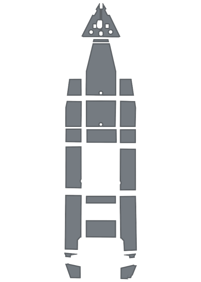 2020 Al Dhaen 29 Custom EVA Foam Boat Flooring