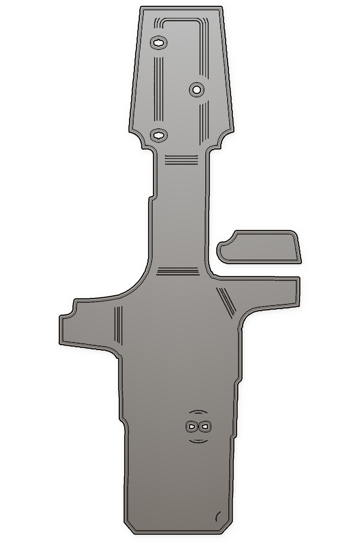 2020 NauticStar 243DC Aangepaste EVA-schuim bootvloer