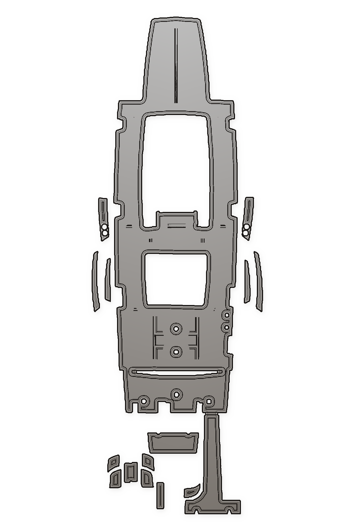 2020 Regulator 34 CC Custom EVA Foam Boat Flooring
