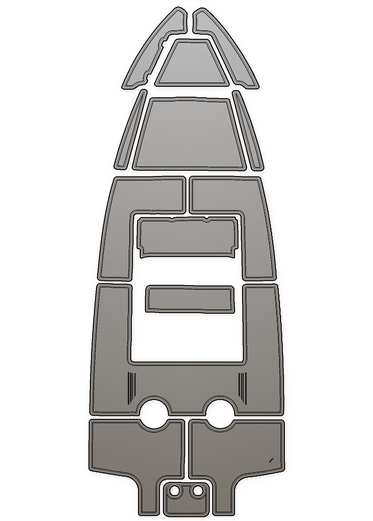 2020 Scout 175 Sportfish Custom EVA Foam Boat Flooring