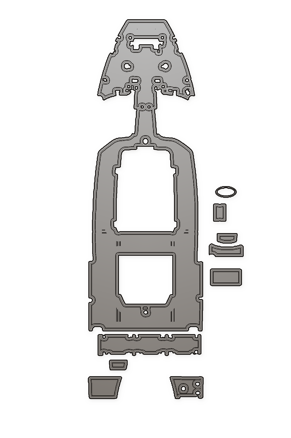 2019-2022 Sea Hunt Ultra 255SE Custom EVA Foam Boat Flooring