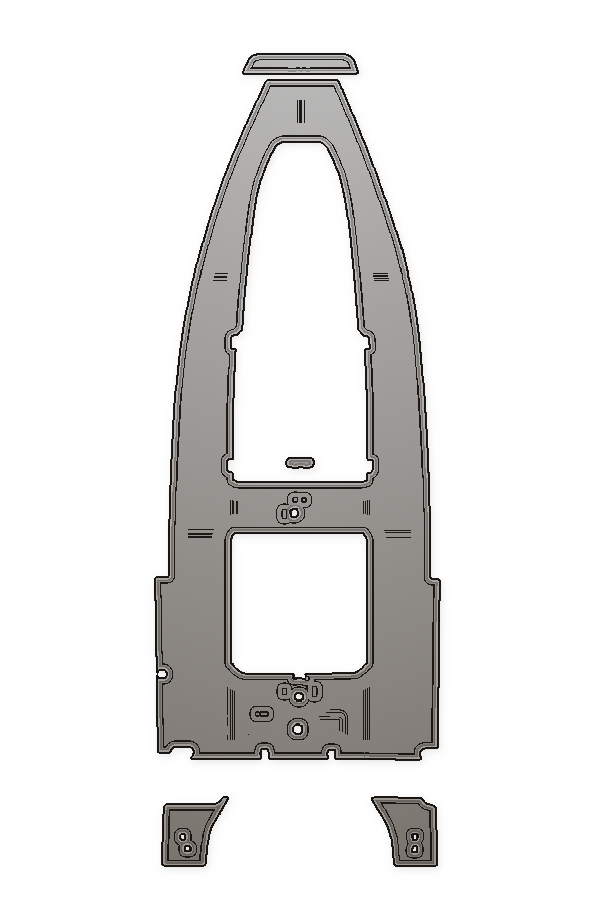 2019-2024 Sea Hunt Gamefish 27 (2020 Fitment 632-111) Custom EVA Foam Boat Flooring