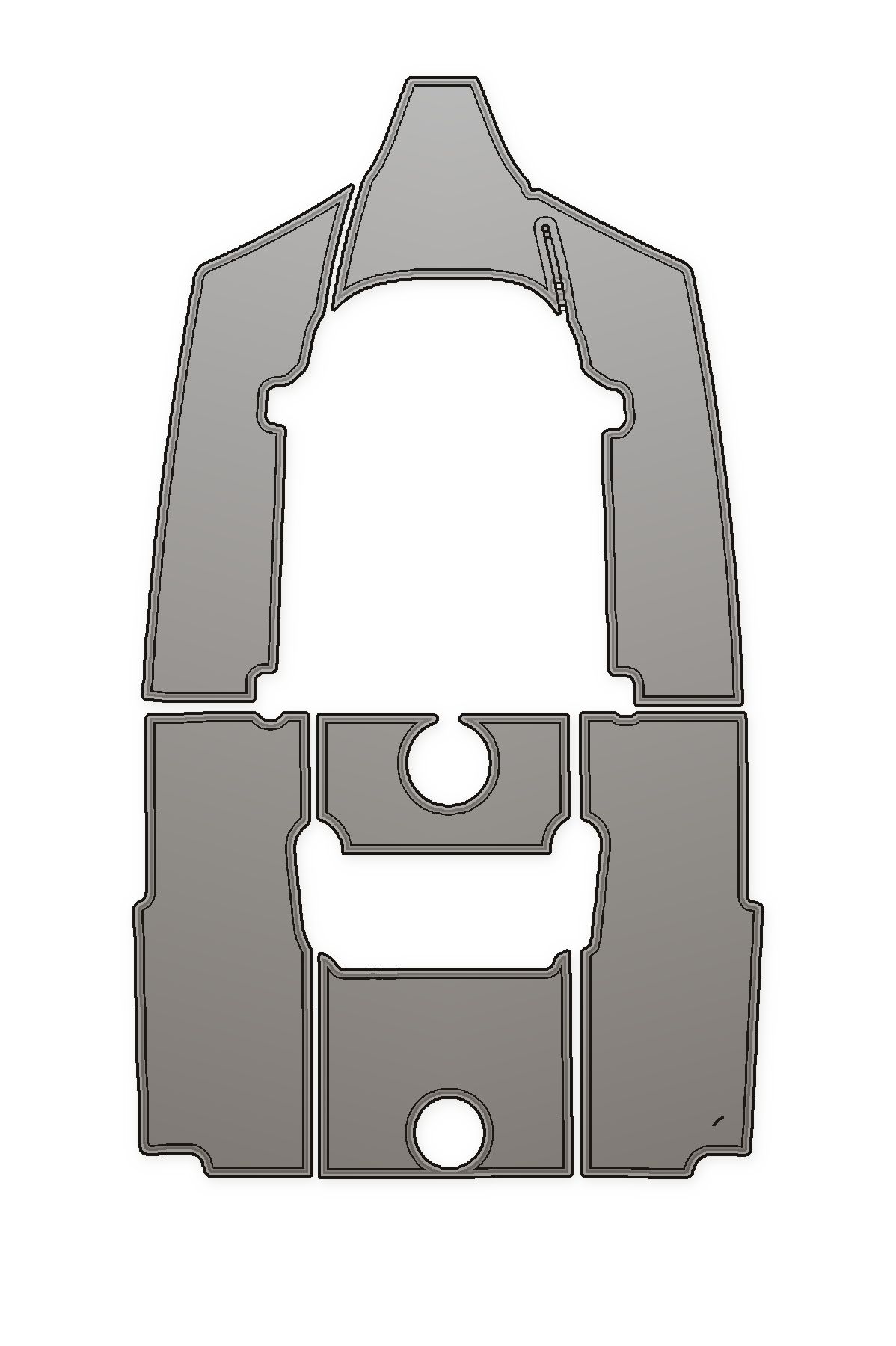 2020 Sea Hunt Ultra 225 Custom EVA Foam Boat Flooring