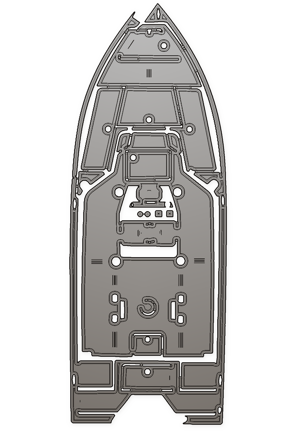 2020 Skeeter SX 210 Custom EVA Foam Boat Flooring