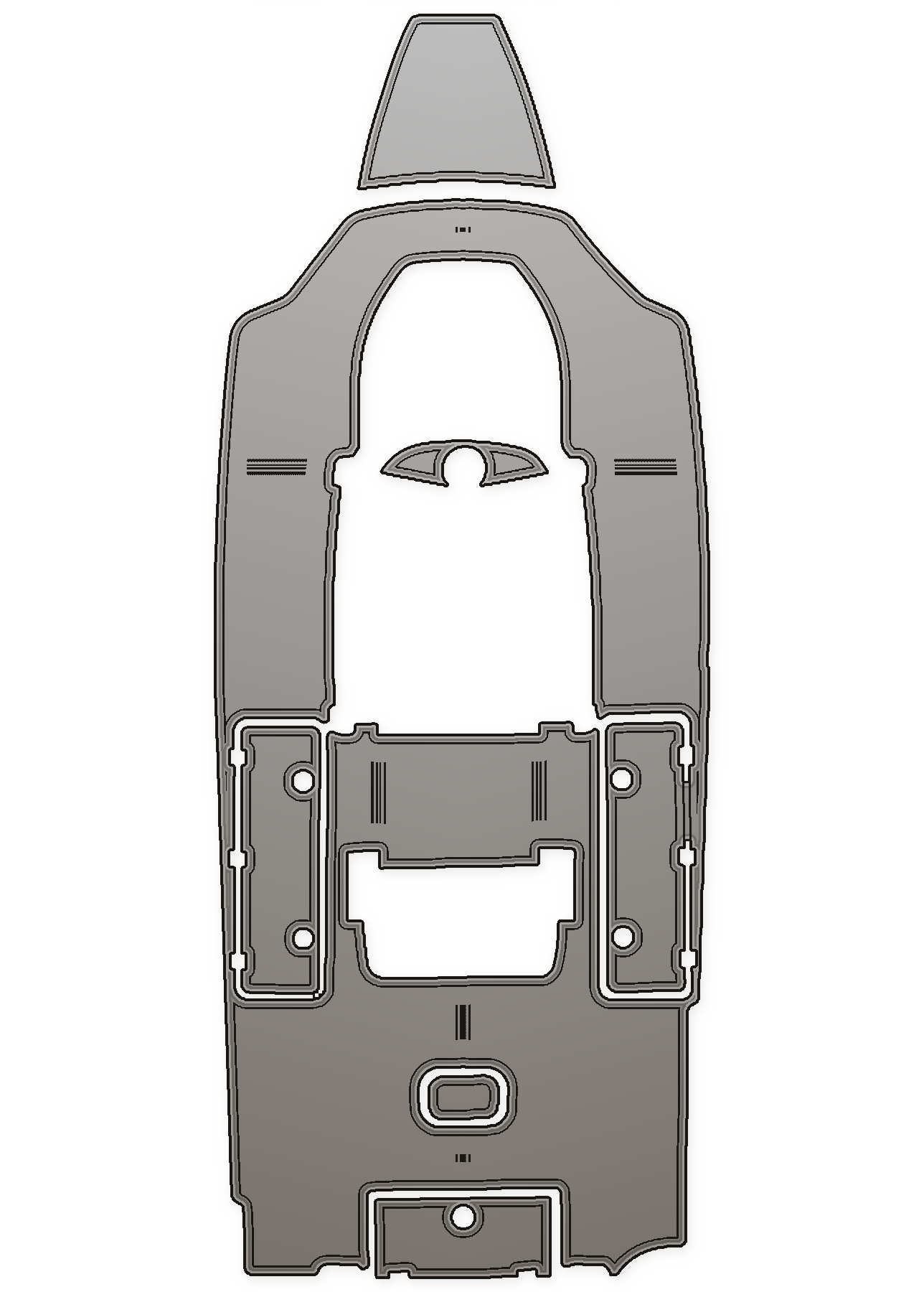 2020 Tidewater 272 Custom EVA Foam Boat Flooring