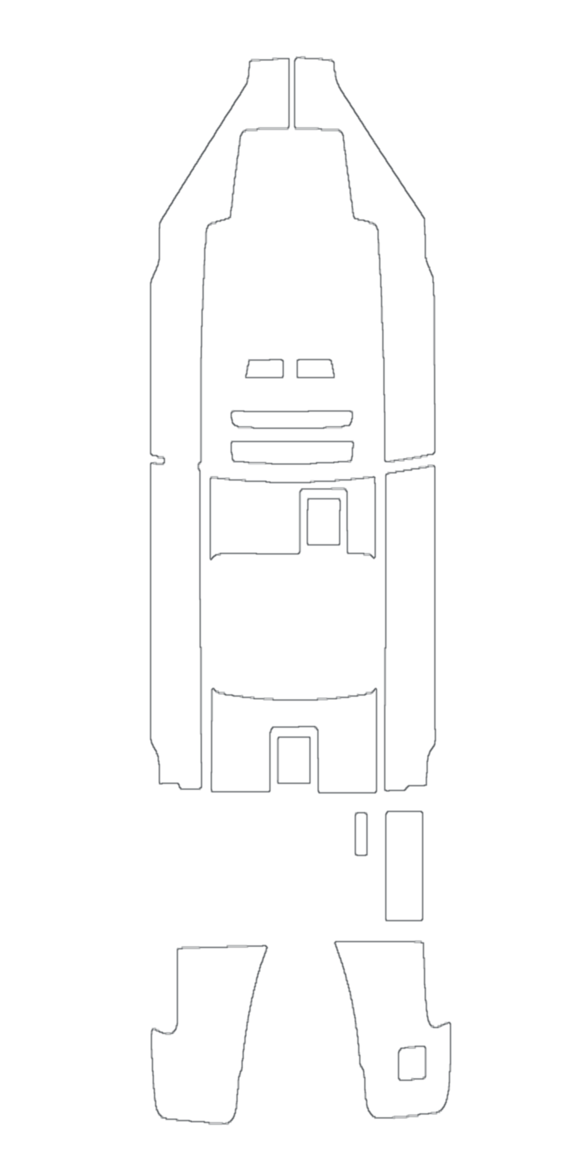2020-2022 Bayliner T20CC (2020 Geschikt voor 658-107) Aangepaste EVA Schuim Bootvloer