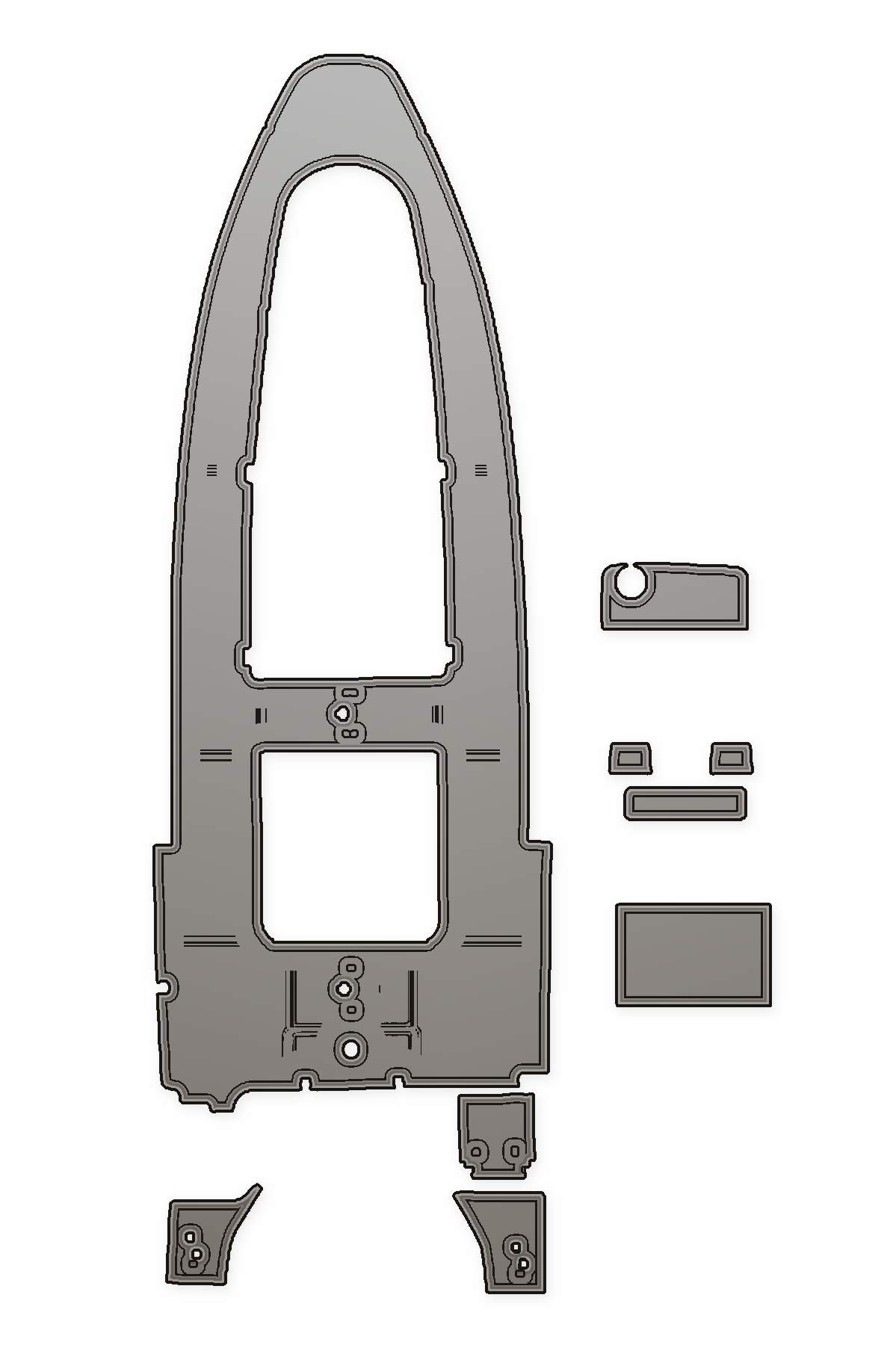 2021 Sea Hunt Gamefish 30 Custom EVA Foam Boat Flooring