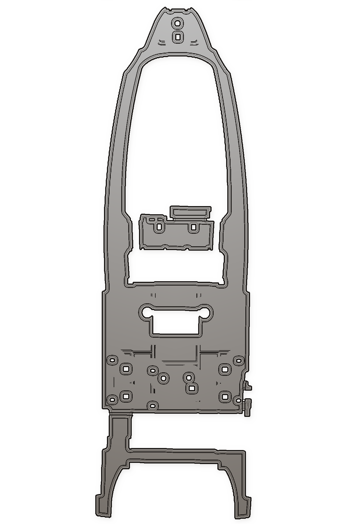 2021 Pursuit S378 Custom EVA Foam Bootvloer