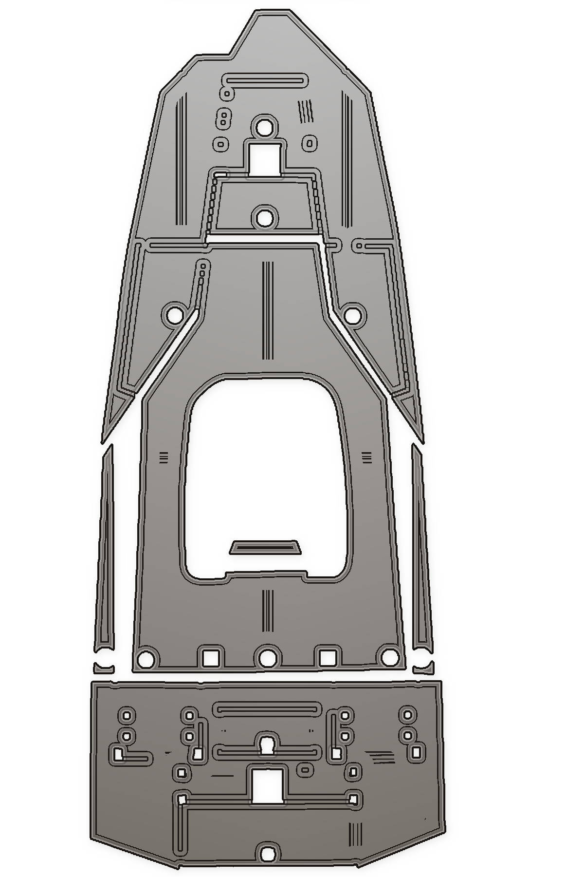 2021 Excel 203 Bay Pro Custom EVA Foam Boat Flooring