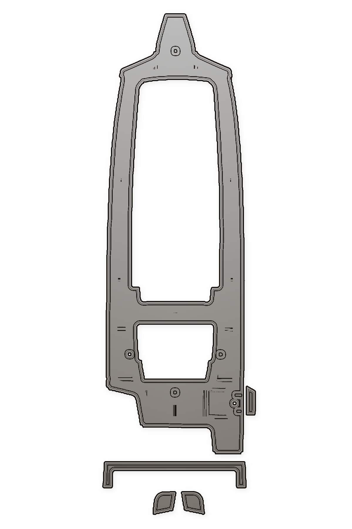 2021 Cigarette 45 Custom EVA Foam Boat Flooring