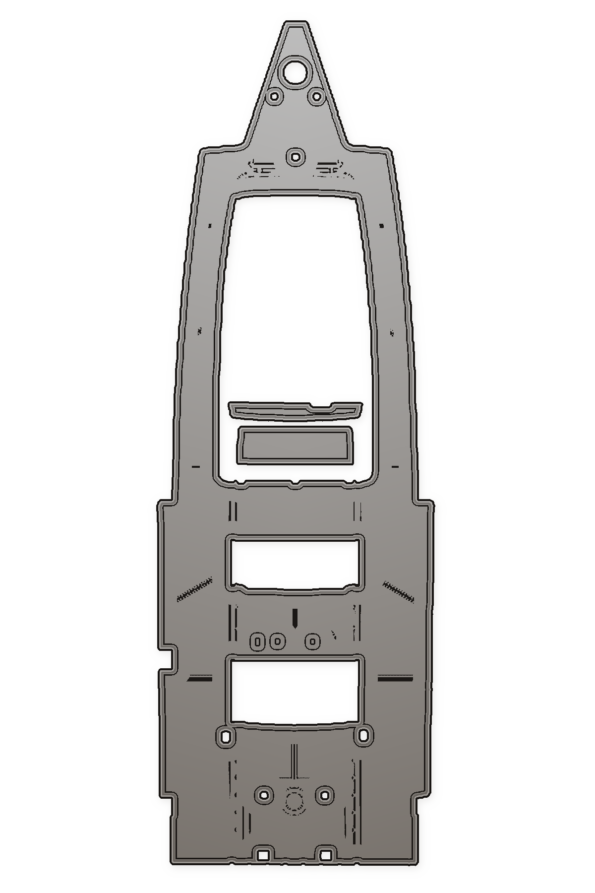 2021 Everglades 435CC Custom EVA Foam Boat Flooring