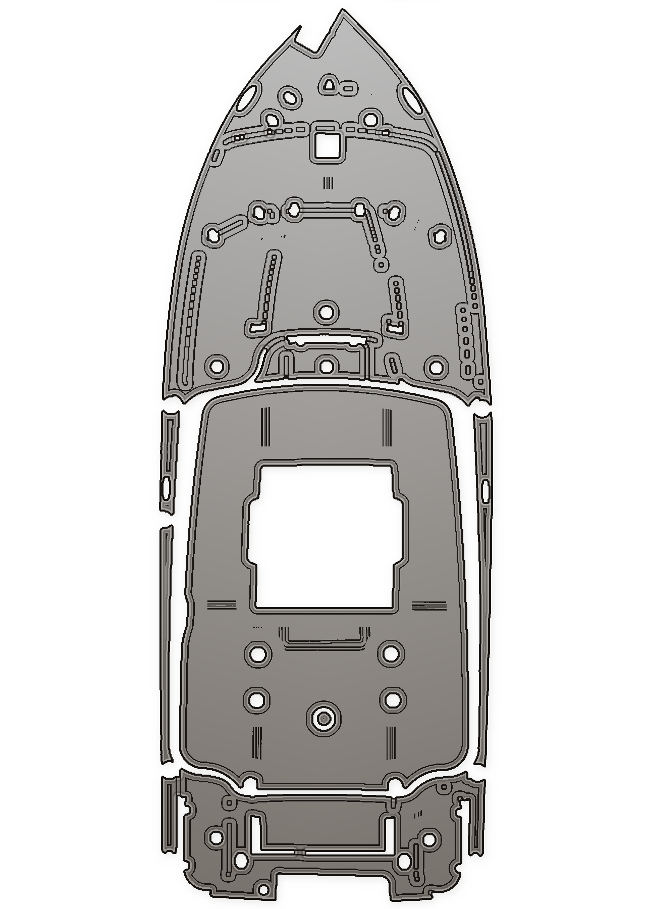 2021 Scout 234 Custom EVA Foam Boat Flooring