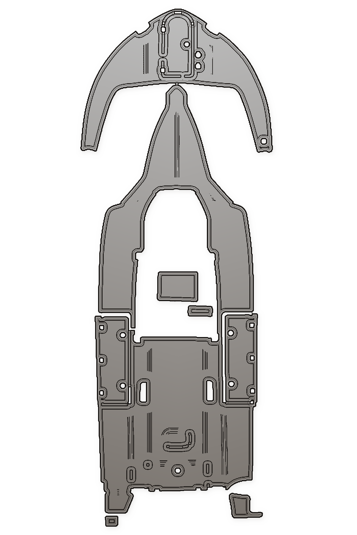 2021 Tidewater 256 CC Adventure Custom EVA Foam Boat Flooring