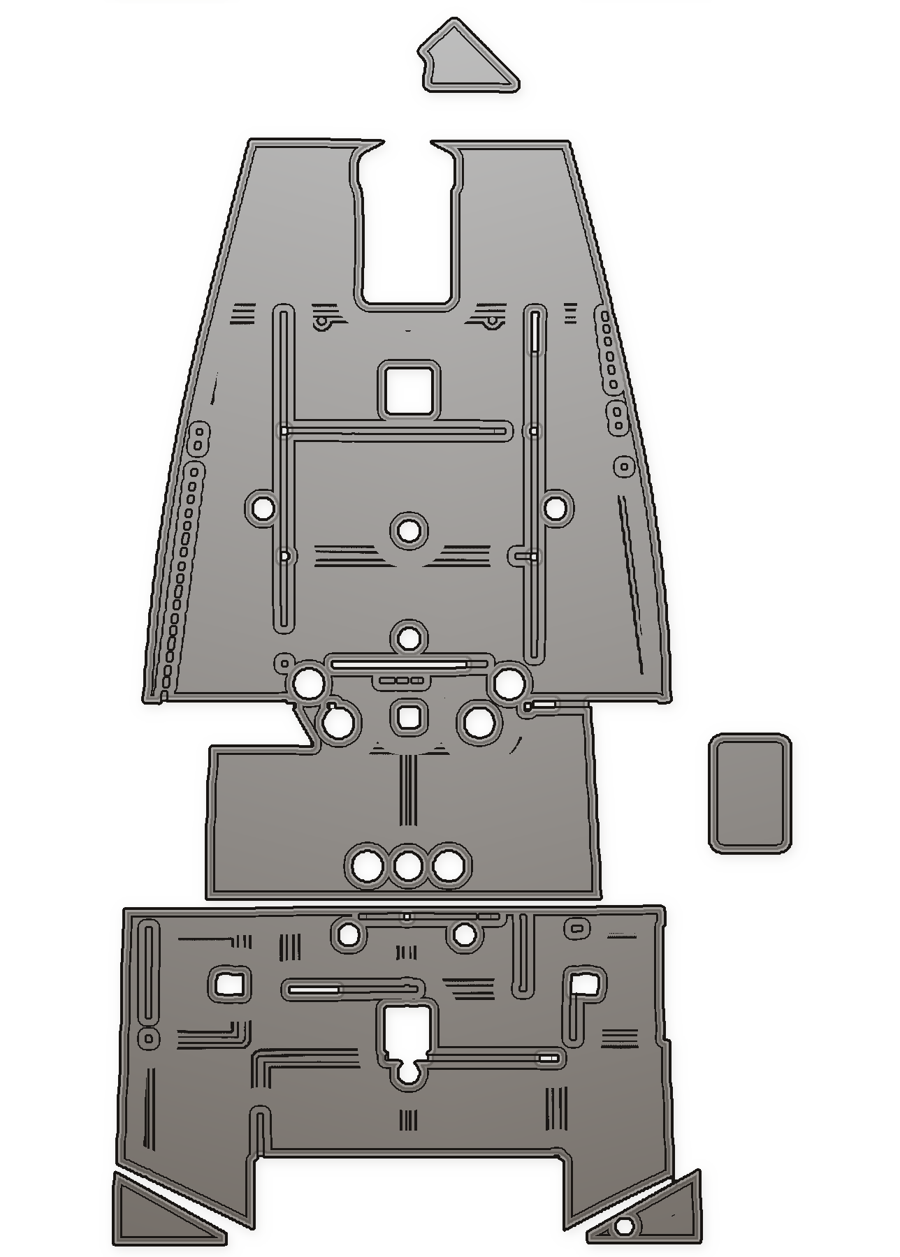 2021 Tracker 195 TXW Custom EVA Foam Boat Flooring