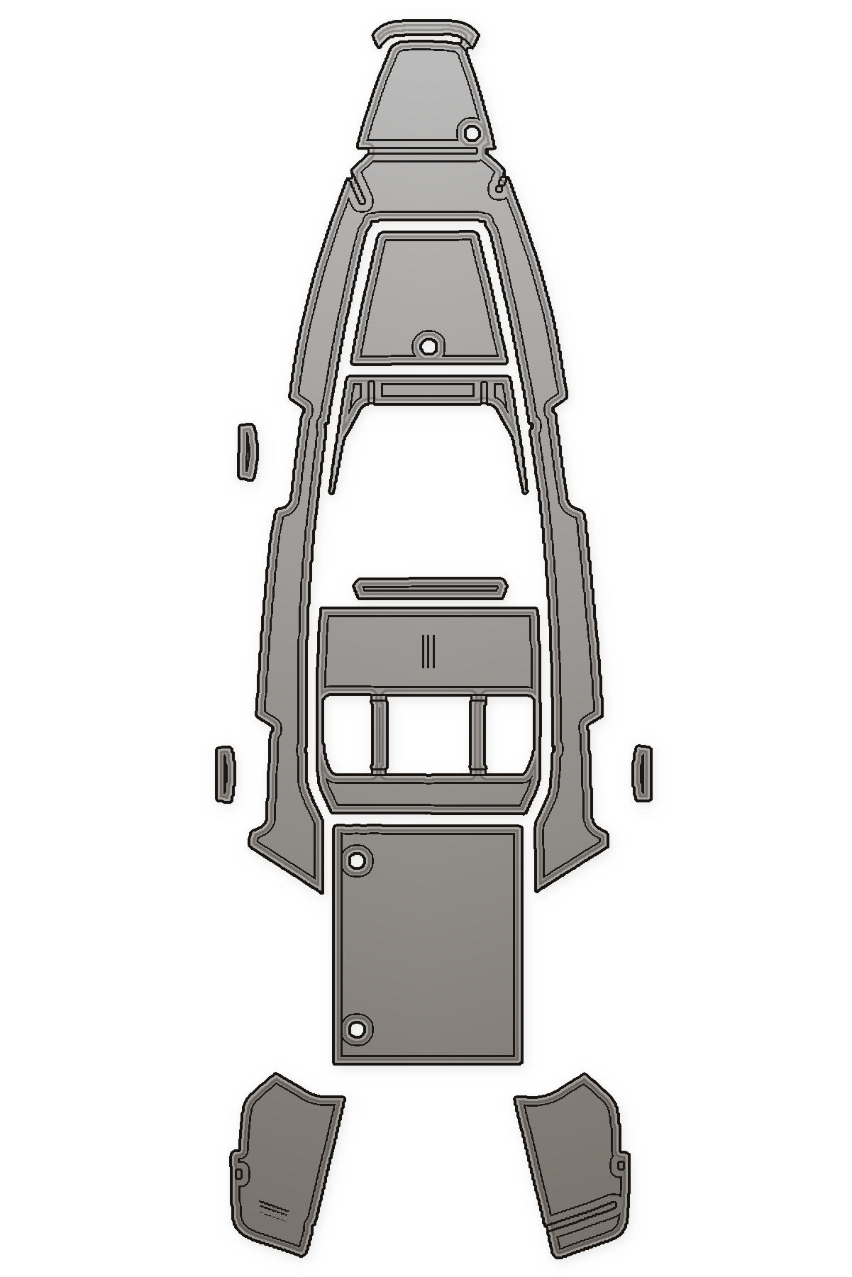 2022 Axopar 22 Custom EVA Foam Boat Flooring