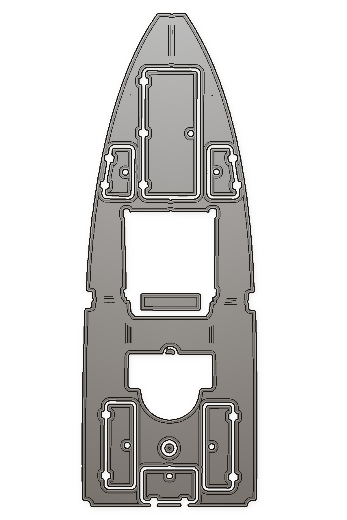 2022 Bluewater 22 Custom EVA Foam Boat Flooring