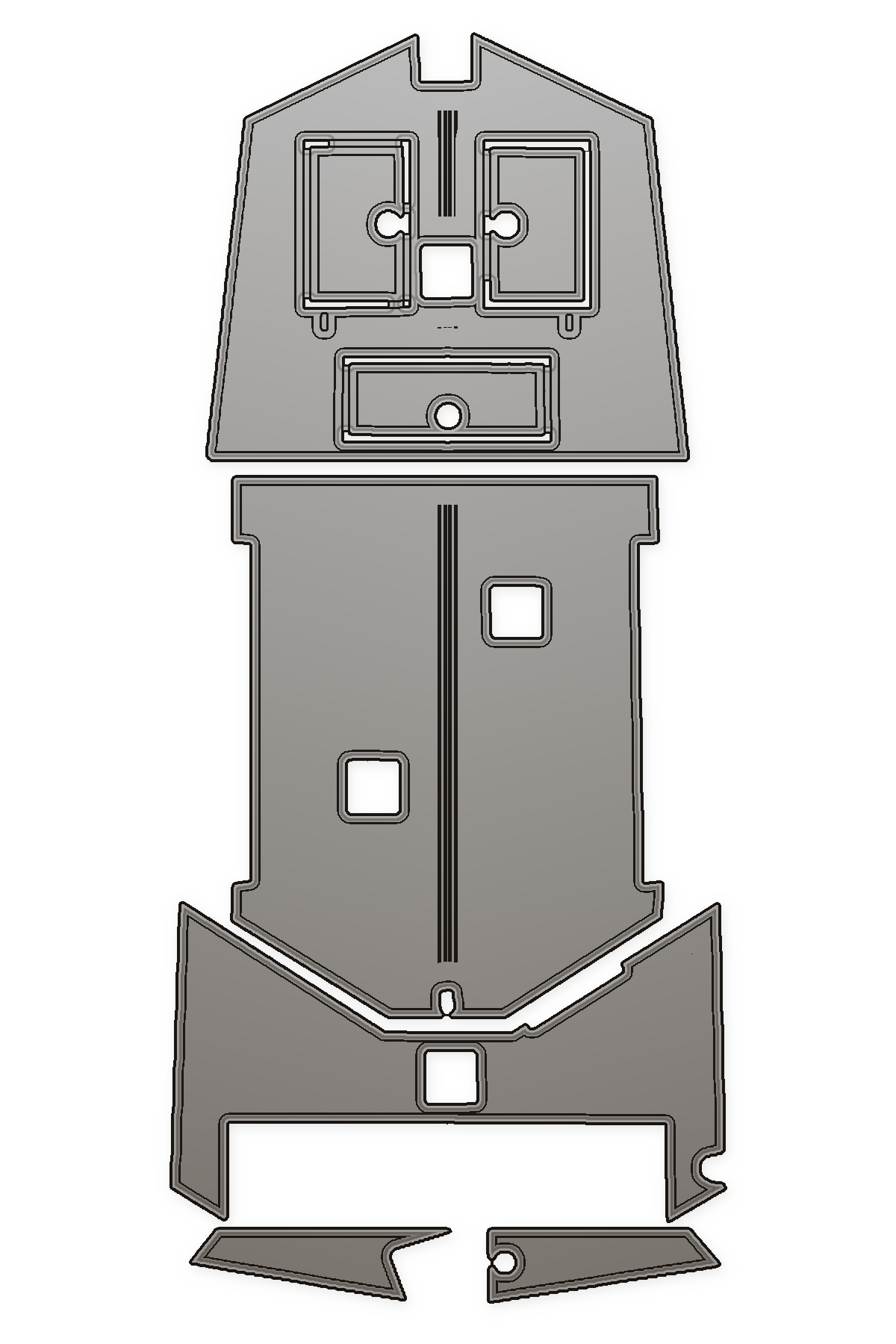 2022 Lund 1660 Predator Custom EVA Foam Boat Flooring
