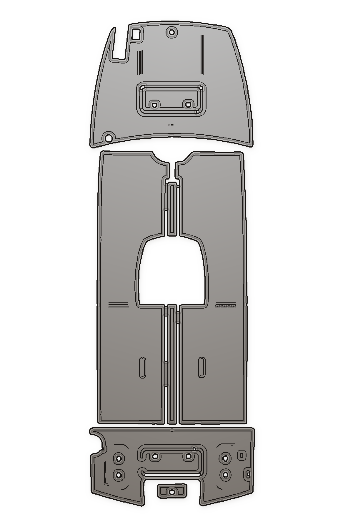 2022 Mako 19CC Custom EVA Foam Boat Flooring
