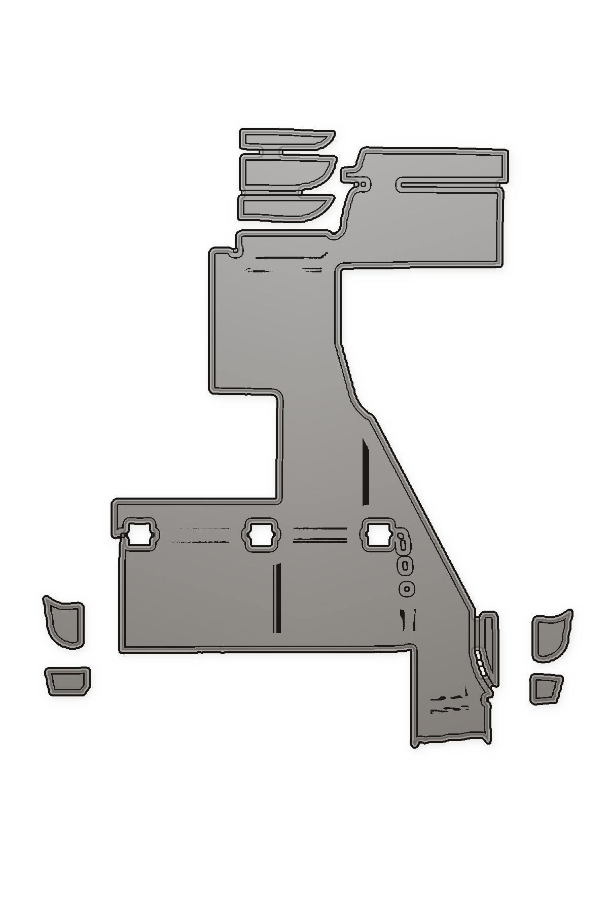 2022 Regal 33 XO Custom EVA Foam Boat Flooring