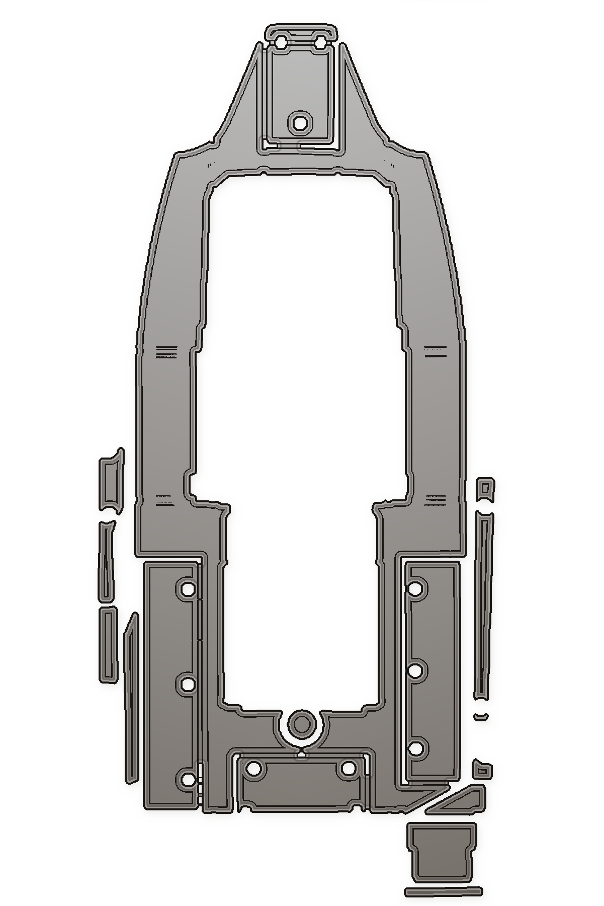 2016-2024 Sea Fox 288 Commander (2022 Fitment 504-117) Custom EVA Foam Boat Flooring