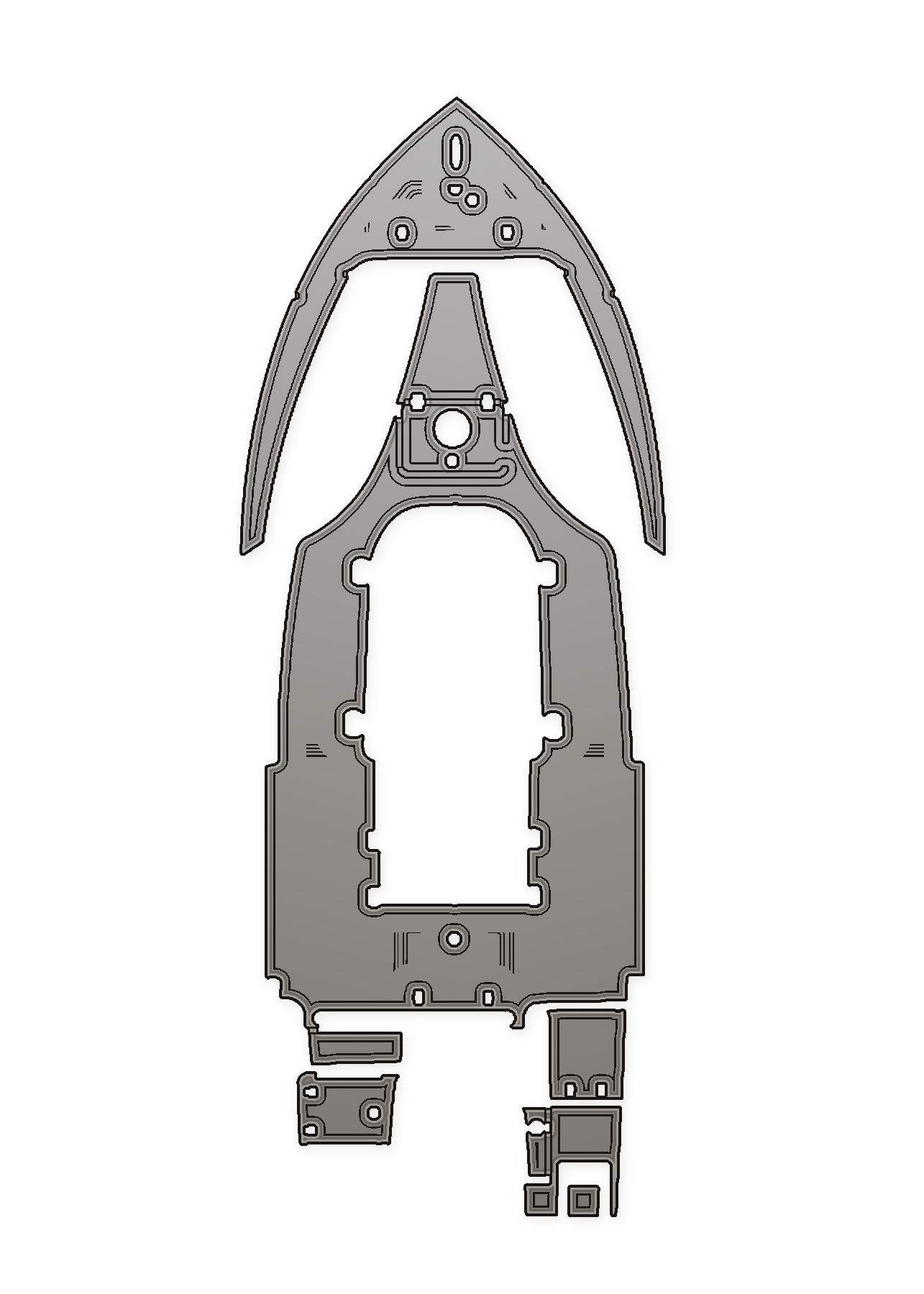 2022 Sea Pro 219 Custom EVA Foam Bootvloer