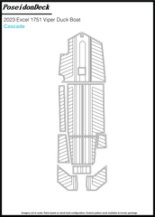 Excel  1751 Viper Duck Boat  2023