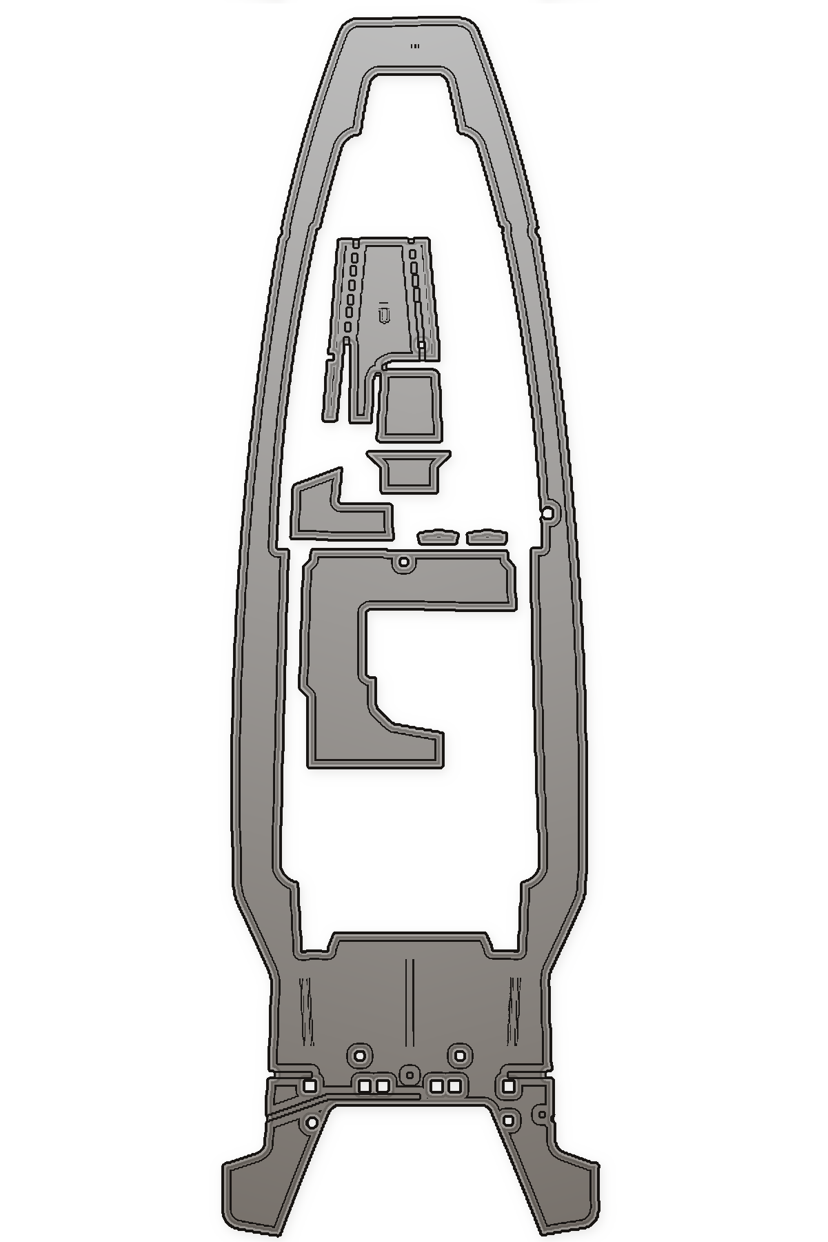 2023 Axopar 37 XC Cross Cabin Custom EVA Foam Boat Flooring