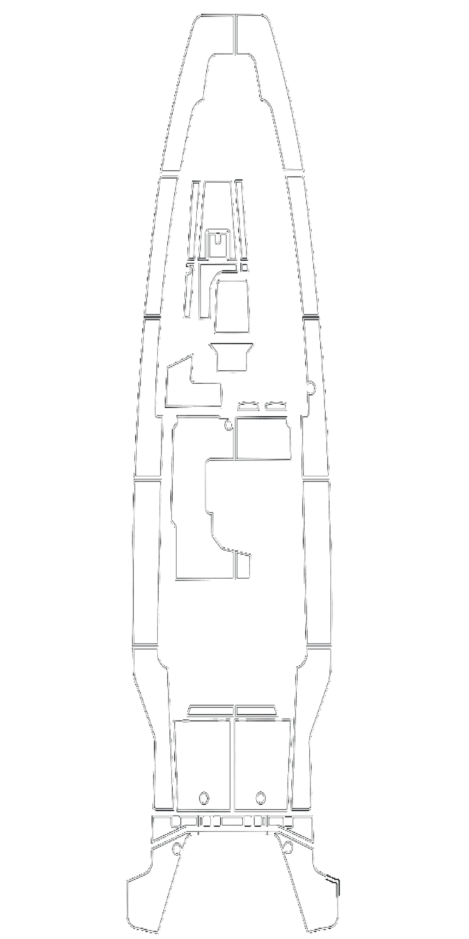 2023 Axopar 37 XC Cross Cabin Custom EVA Foam Boat Flooring