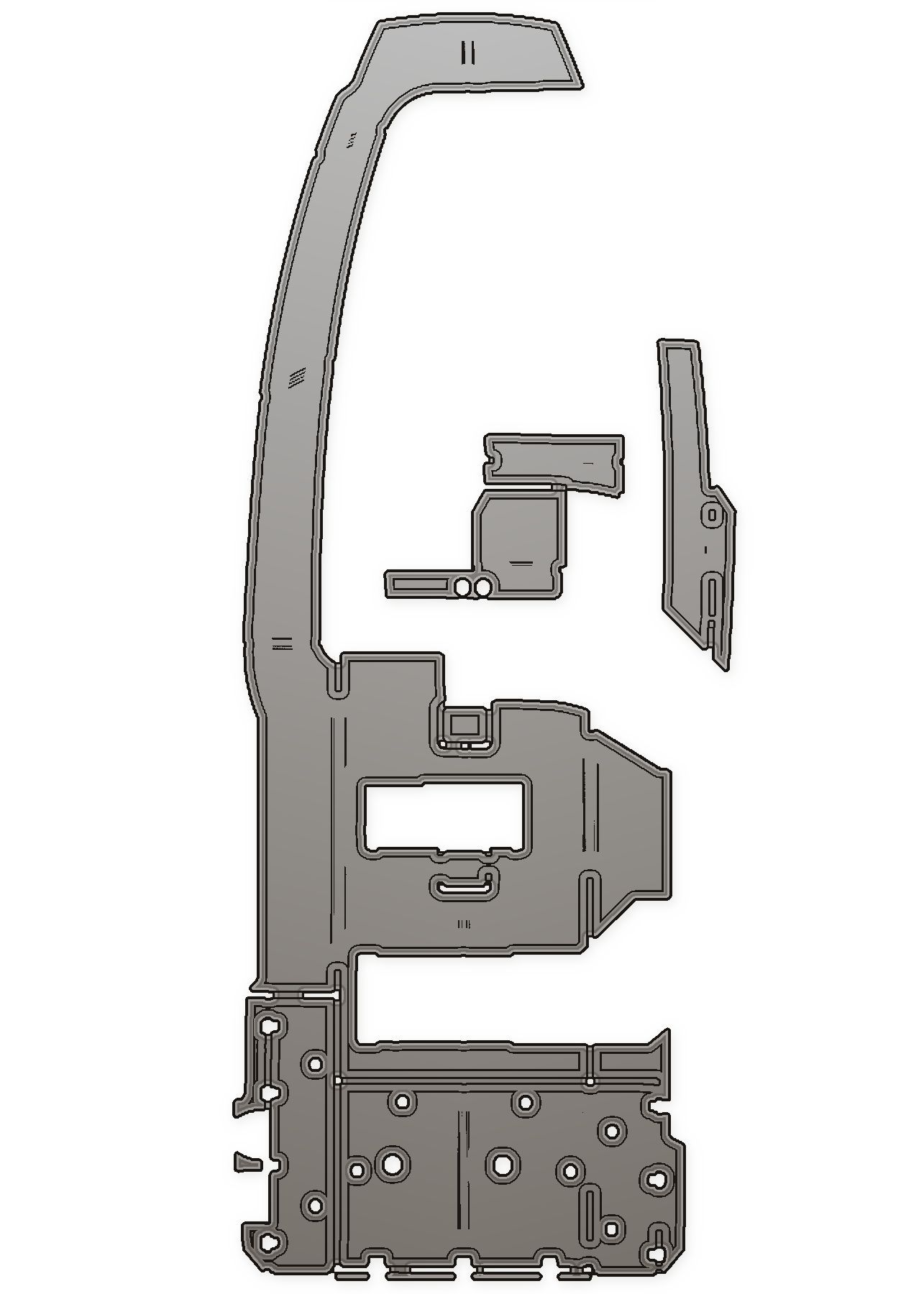 2023 Boston Whaler Realm 350 Custom EVA Foam Boat Flooring