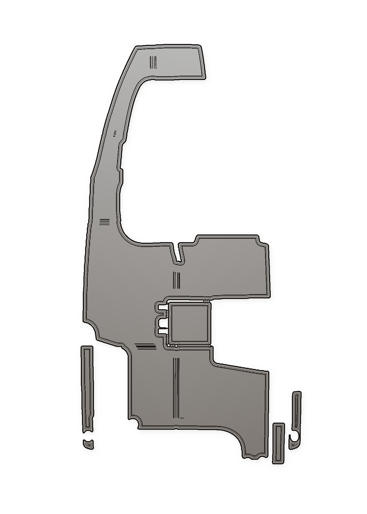 2023 Chaparral 280 OSX Custom EVA Foam Boat Flooring