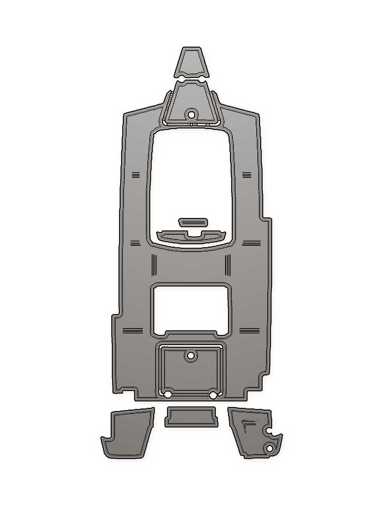 2023 Everglades 235CC Custom EVA Foam Boat Flooring