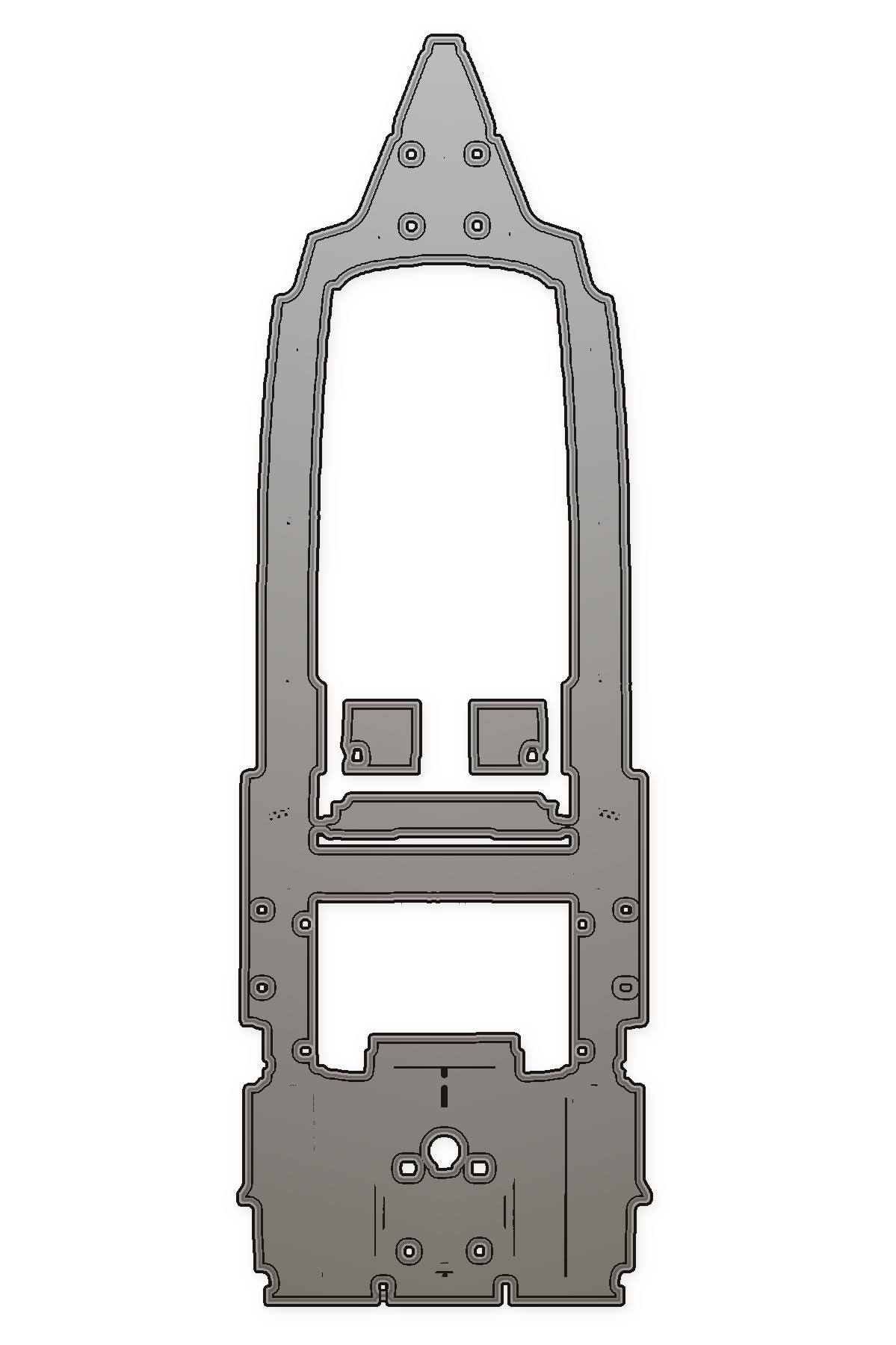2023 Everglades 455CC Custom EVA Foam Boat Flooring
