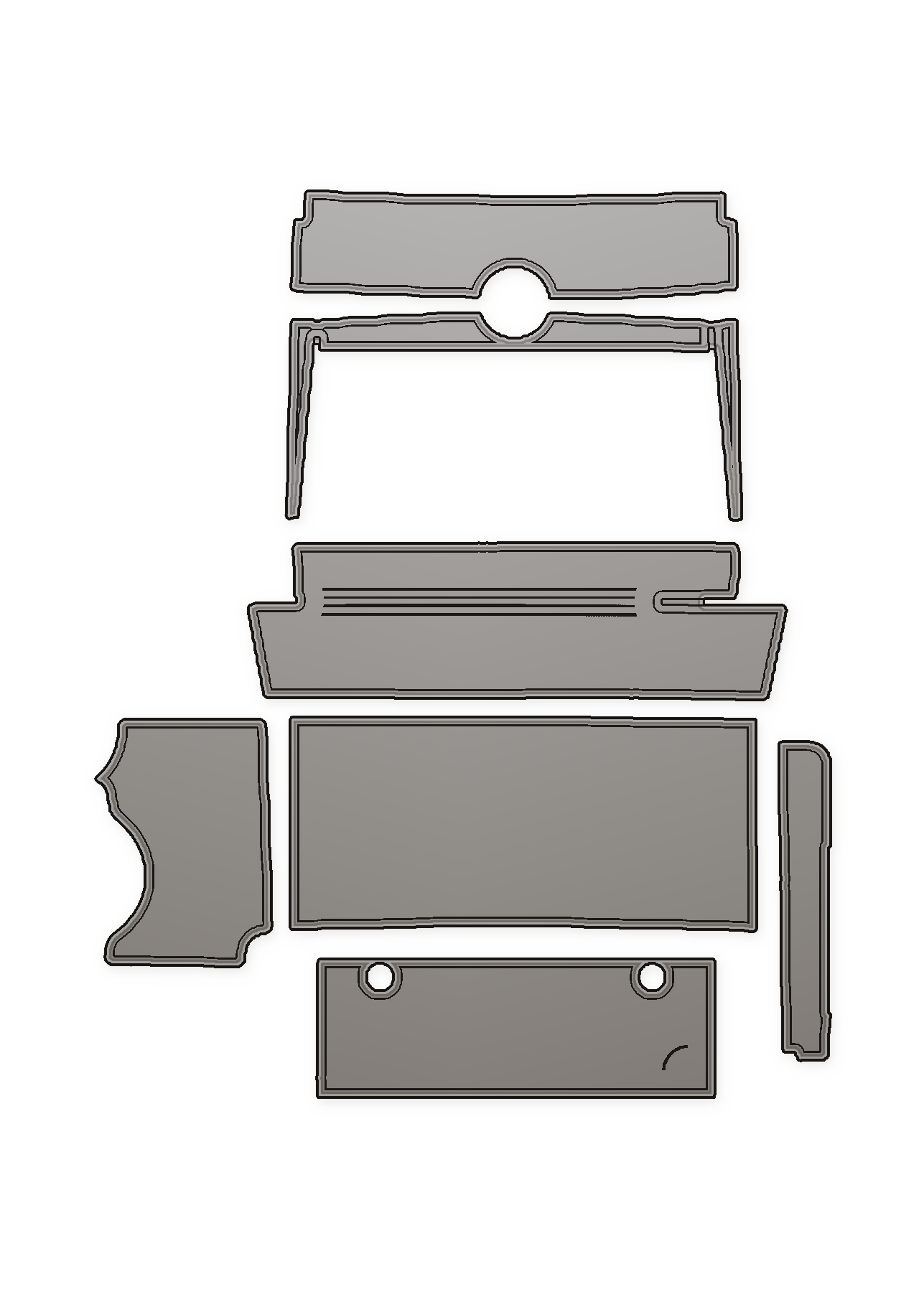 2023 Fountain TE 38 Custom EVA Foam Boat Flooring