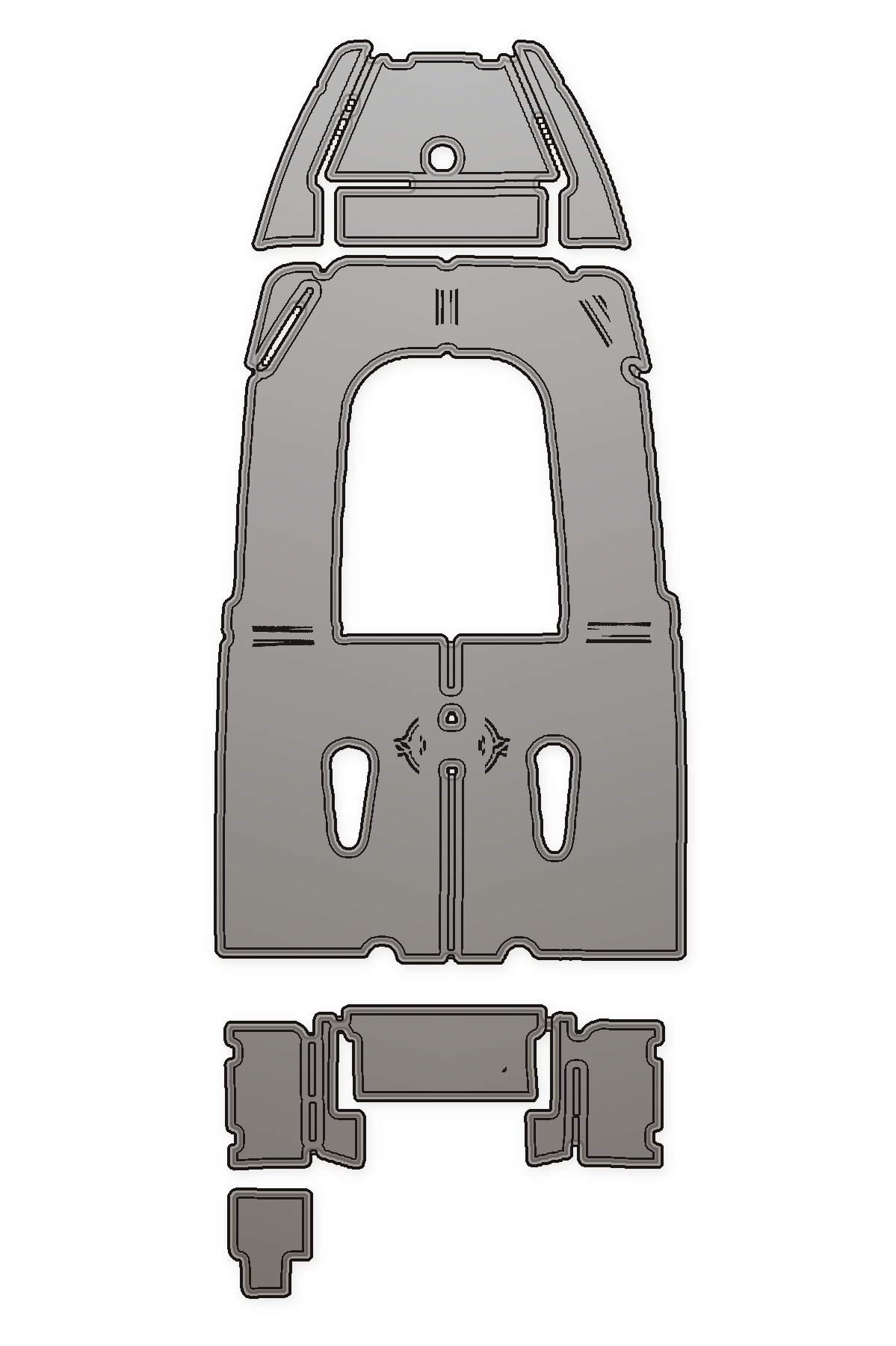 2023 Key West 179 FS Custom EVA Foam Boat Flooring