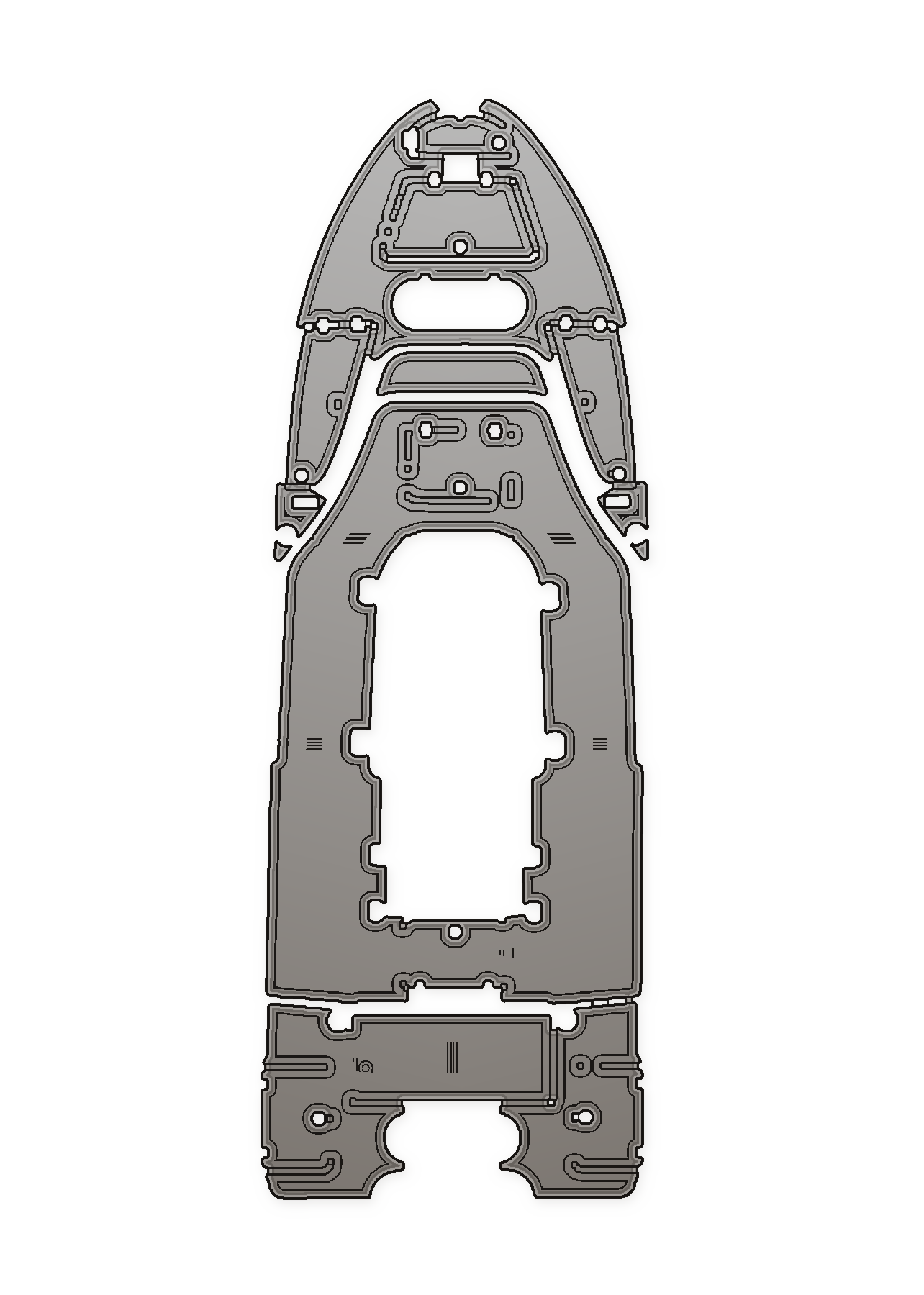 2023 Sea Pro 248 Custom EVA Foam Bootvloer