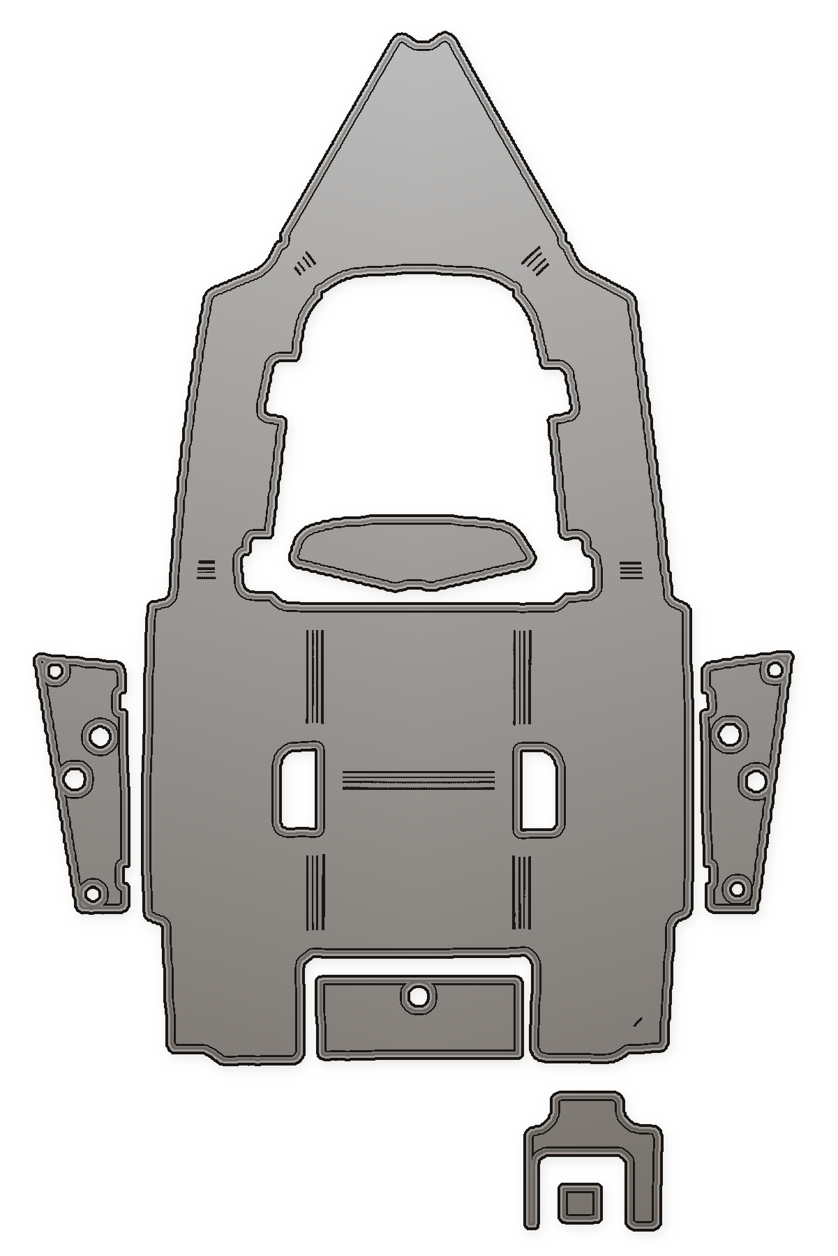 2023 Tidewater 210 CC Adventure Custom EVA Foam Boat Flooring
