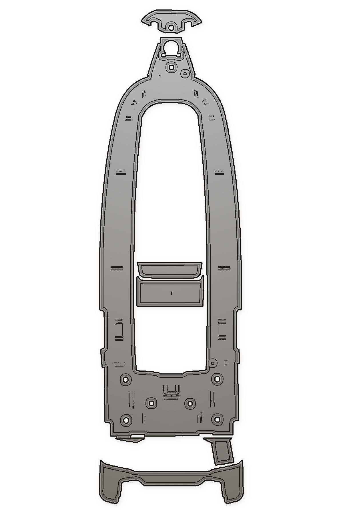 2017 Scout 35 Custom EVA Foam Boot Vloerbedekking