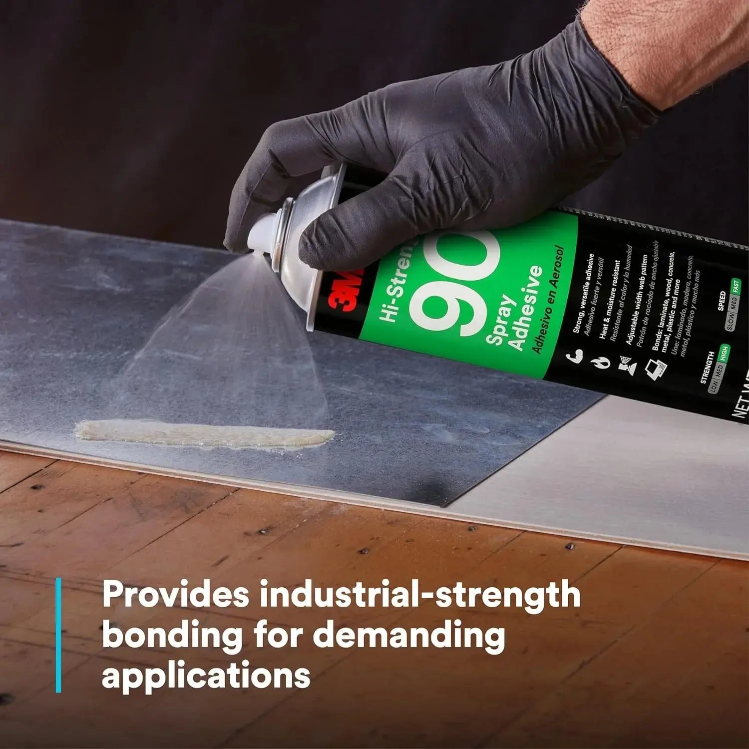 PoseidonDeck 3M spray adhesive for EVA foam boat flooring installation
