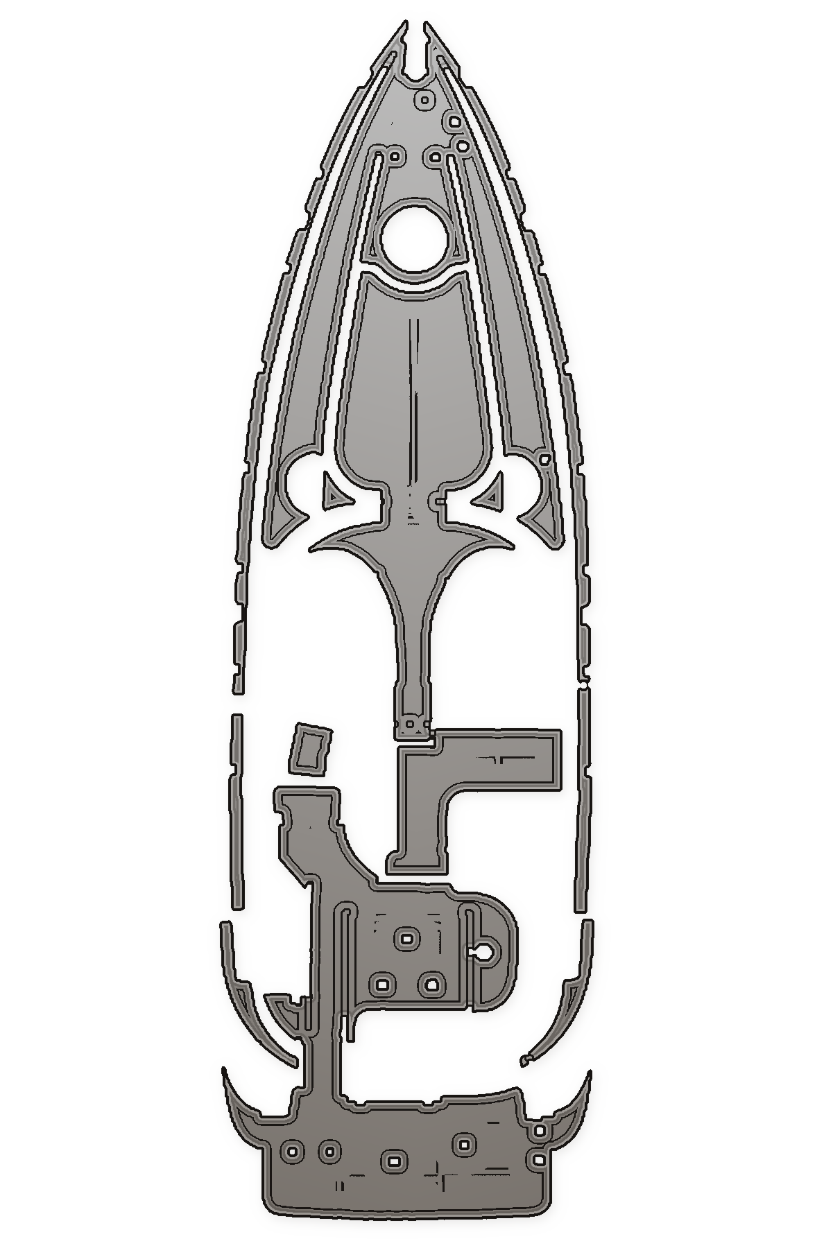 Cruisers Yachts 40 Custom EVA Foam Boat Flooring