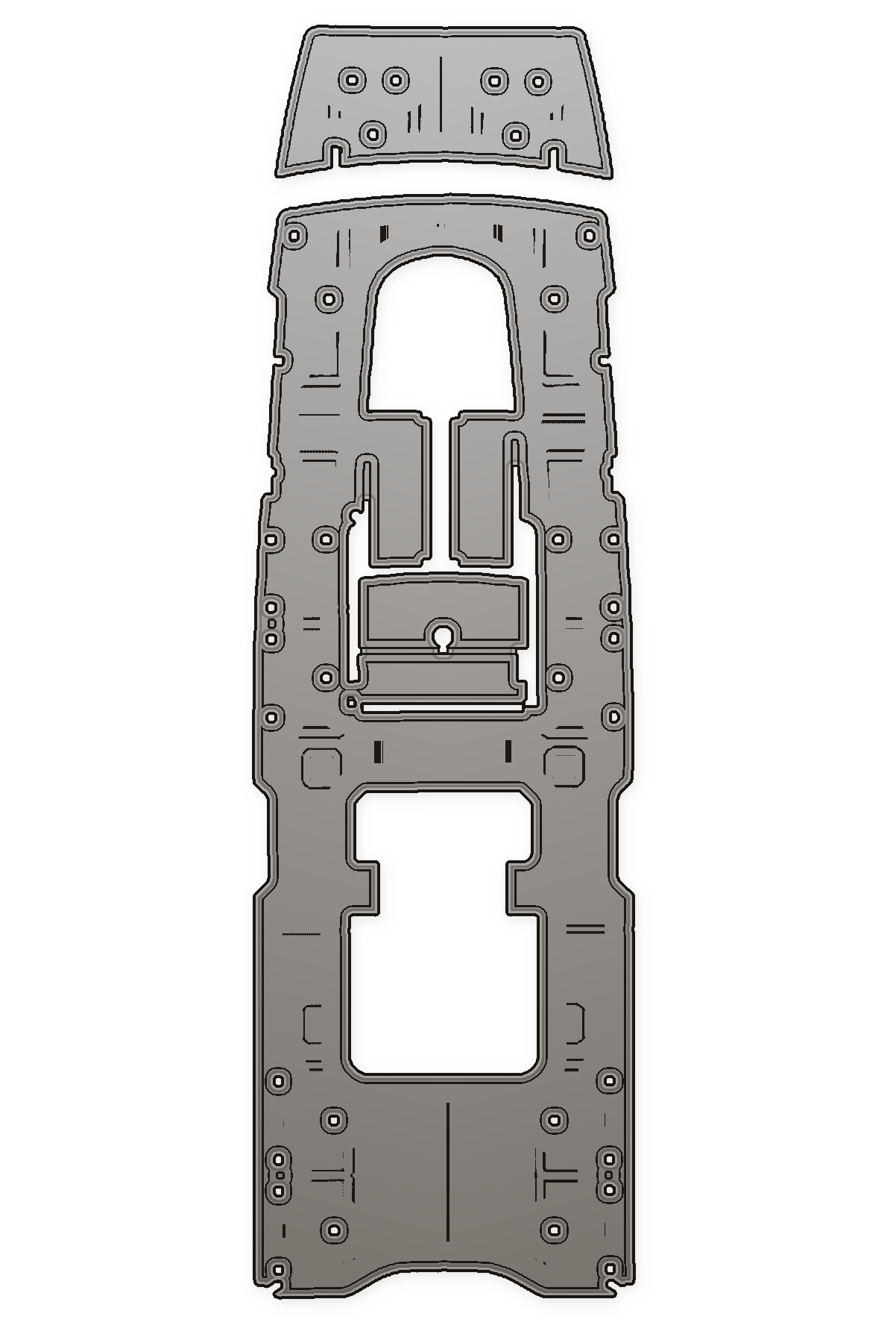 Freeman 42 Custom EVA Foam Boat Flooring