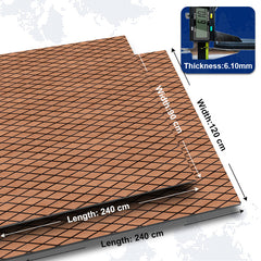 Eco-Friendly EVA Foam Boat Flooring - Recyclable & Non-Toxic Marine Mats