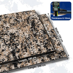 Custom EVA Foam Boat Flooring Kit - Non-Slip, DIY-Friendly & Saltwater Resistant