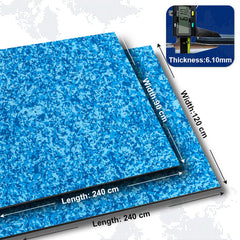 Marine-Grade EVA Foam Deck Mats - Replace Carpet/Rubber Flooring (30% Lighter)