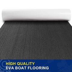 Noise-Reducing Boat Floor Mats - Shock Absorbent EVA Foam for Smooth Rides