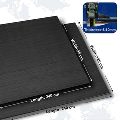 Noise-Reducing Boat Floor Mats - Shock Absorbent EVA Foam for Smooth Rides