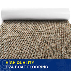 Boat Floor Replacement Mats - Easy Install EVA Foam with Interlocking Edges