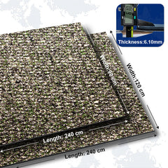 DIY Boat Flooring for Pontoon Boats - Customizable EVA Foam Sheets & Templates