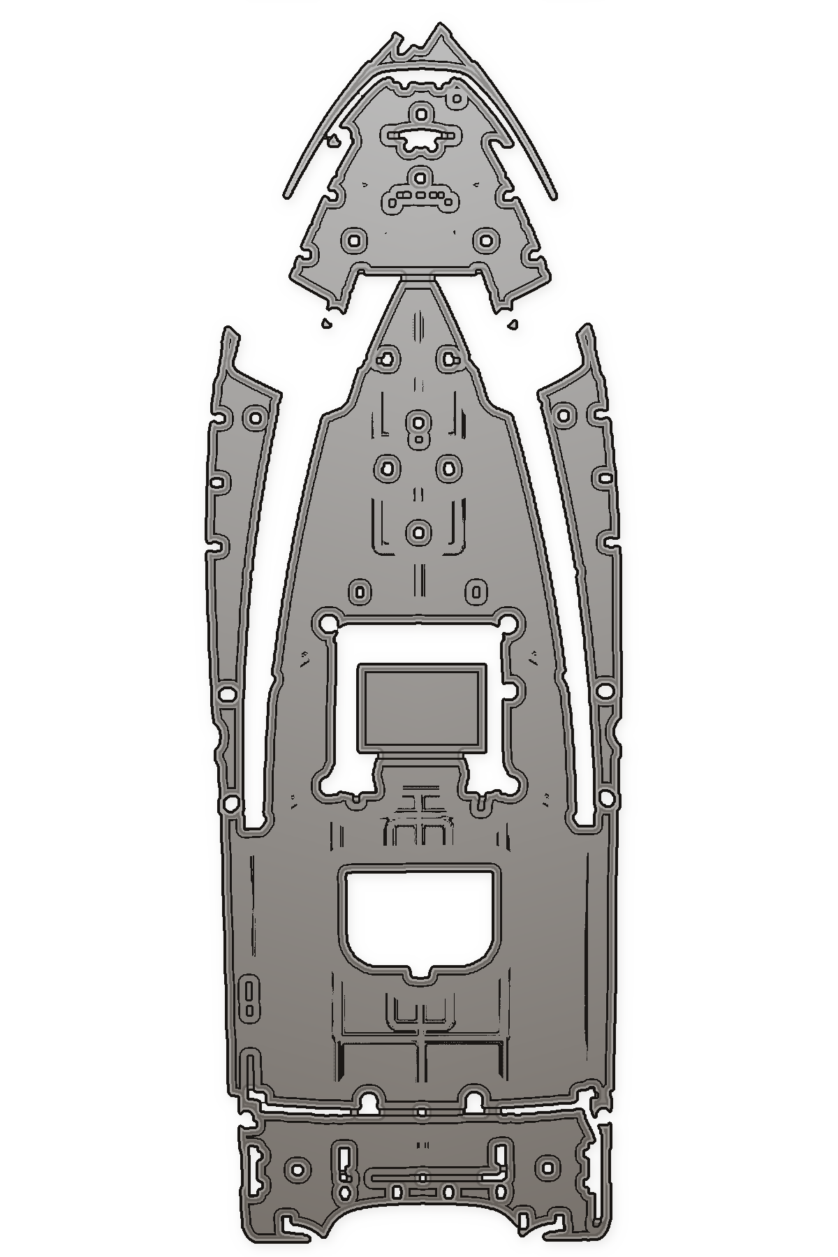 2008 Blue Wave Custom EVA Foam Boat Flooring